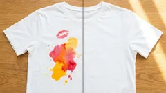 Jak odstranit skvrny od šťávy a rtěnky: jednoduché triky z kuchyně