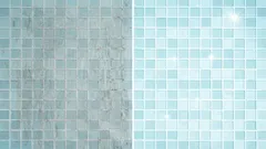 Jak vyčistit obklady v koupelně od nánosů? Výsledek vás překvapí