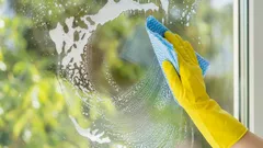 Vařím si šálek čaje a myju okna před svátky. Jsou dvakrát čistší než s čisticím prostředkem a v domě to voní jako v hotelu.