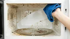 Nejjednodušší způsob čištění vnitřku mikrovlnné trouby - lesklý jako nový!